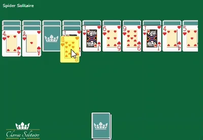 Spider Solitaire by Classic Solitaire gameplay big