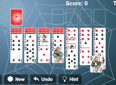 Free Spider Solitaire gameplay big